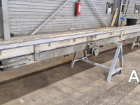 Conveyor  8500X420 TRANSPORTBAND VLAKKE BAND FLAT BELT CONVEYOR BELT FLACHBAND FÖRDERBAND