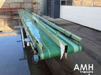 Conveyor  8000X730 2-sporenband, Dual-lane conveyor belt, Zweispuriges Förderband,
