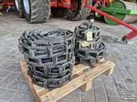 Manure spreader  Rübig T 100 HV bodemketting kettingschakel tebbe veenhuis meststrooier silagewagen