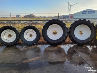 Wheels, Tyres, Rims & Dual spacers Fulda 520/70-34