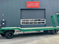 Low loader / Semi trailer Muller Mitteltal 16 ton dieplader