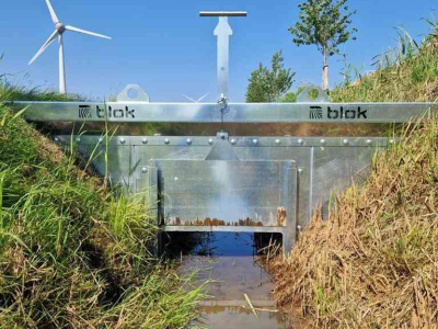 Irrigation hose reel Blok Slootschot - waterkering - stuwdam