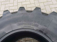 Wheels, Tyres, Rims & Dual spacers Michelin 500/70R24 xm37