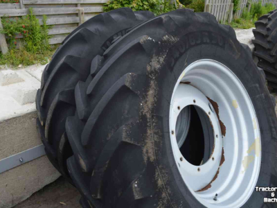 Wheels, Tyres, Rims & Dual spacers Michelin 540/65r30