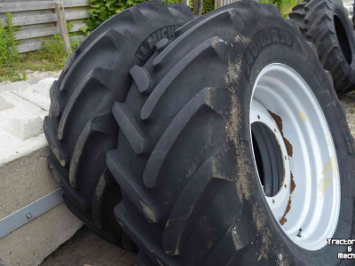 Wheels, Tyres, Rims & Dual spacers Michelin 540/65r30