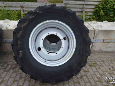 Wheels, Tyres, Rims & Dual spacers Michelin 540/65r30