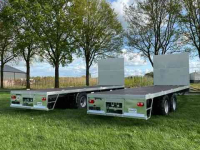 Agricultural wagon Heuvelmans plateauaanhanger erntewagen