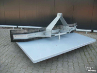 Rubber yard scraper Hofstede Rubberschuif 1.6M / 2.0M / 2.6M /3.1M  rubber modder blubber vuil voer erf schuif schuiver