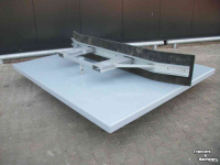 Rubber yard scraper Hofstede Rubberschuif 1.6M / 2.0M / 2.6M /3.1M  rubber modder blubber vuil voer erf schuif schuiver