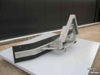 Rubber yard scraper Hofstede Rubberschuif 1.6M / 2.0M / 2.6M /3.1M  rubber modder blubber vuil voer erf schuif schuiver