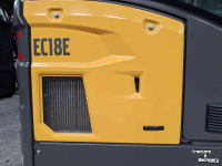 Mini-Excavator Volvo EC18E, minigraver, minikraan, Nieuw!
