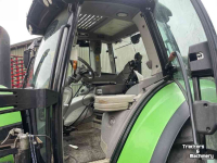 Tractor Deutz-Fahr 6185 Agrotron TTV met Bos maaiarm HE 8044 Fce-HD