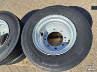 Wheels, Tyres, Rims & Dual spacers  215/75R17.5 dubbellucht