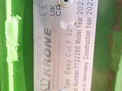 Mower Krone Frontmaaier 320 F Easycut