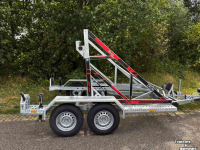Car trailer up to 3500 Kg  TA-NO Haspelwagen Drum