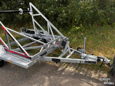 Car trailer up to 3500 Kg  TA-NO Haspelwagen Drum