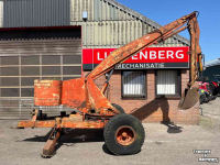 Excavator mobile  Landbouwkraan, getrokken kraan, diversen.