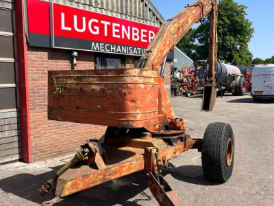 Excavator  Landbouwkraan, getrokken kraan, diversen.