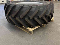 Wheels, Tyres, Rims & Dual spacers Trelleborg 650/65R38 TM800 demontage