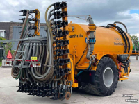 Slurry tank Veenhuis HDG 14000 14 m3 + Zodebemester Afgifte regeling Vacuumpomp