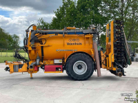 Slurry tank Veenhuis HDG 14000 14 m3 + Zodebemester Afgifte regeling Vacuumpomp