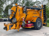 Slurry tank Veenhuis HDG 14000 14 m3 + Zodebemester Afgifte regeling Vacuumpomp