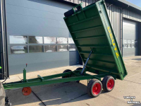 Dumptrailer Deutz 3 tons Kipwagen kiepwagen kipper kieper tandemas met kenteken
