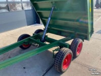 Dumptrailer Deutz 3 tons Kipwagen kiepwagen kipper kieper tandemas met kenteken