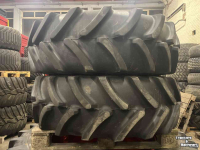 Wheels, Tyres, Rims & Dual spacers Firestone 420/85R28 & Michelin 480/80R42