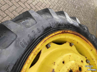 Wheels, Tyres, Rims & Dual spacers Alliance 11.2R32 en 12.4R46 op velg