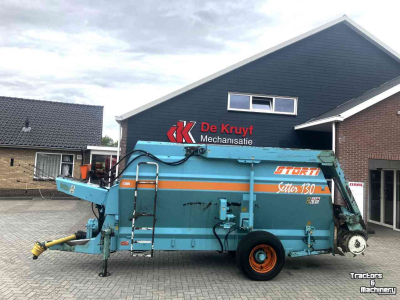 Horizontal feed mixer Storti Setter DS 130