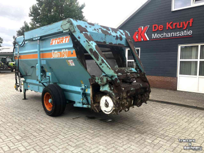 Horizontal feed mixer Storti Setter DS 130