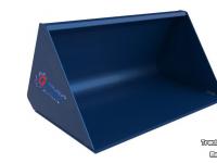 Loading buckets Qmac XL Grondbak Volumebak Schepbak 2.20 mtr 220cm