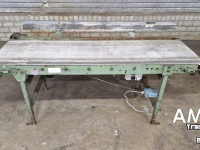 Conveyor  1965X620 TRANSPORTBAND VLAKKE BAND FLAT BELT CONVEYOR BELT FLACHBAND FÖRDERBAND