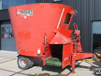 Feed mixer Trioliet Solomix-1 1200 voermengwagen vertikaal verticale mengwagen