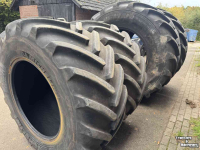 Wheels, Tyres, Rims & Dual spacers Michelin 900/60R42 710/60R34