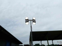 Illuminated advertising  Allmand Lichtmast
