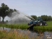 Irrigation spray lines De With Sleepslang beregenen