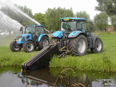 Irrigation spray lines De With Sleepslang beregenen