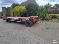 Low loader / Semi trailer  Goldhover 24 ton dieplader