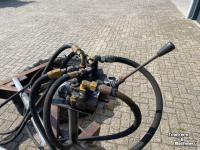 Feed Blade / Slide  Dubbele voerbandveger hydraulisch