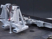 Rubber yard scraper Hofstede Rubber voer erf modder sneeuw schuif hydraulisch verstelbaar