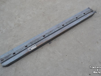 Rubber yard scraper Qmac FRAMEBALK 2.00 / 2.10 RECHT