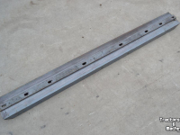 Rubber yard scraper Qmac FRAMEBALK 2.00 / 2.10 RECHT