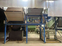 Bulk box tipper Wevano Dubbele kistenlosser