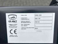 Loading buckets Tobroco Grondbak 130 cm Giant aanspan Nieuw