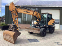 Excavator Hyundai HW140 Bandenkraan