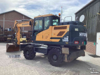 Excavator Hyundai HW140 Bandenkraan