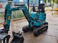 Excavator tracks Sunward SWE 08B rupskraan