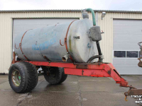 Water bowsers Beco MT6800 liter enkelas mesttank giertank vacuumtank waterwagen